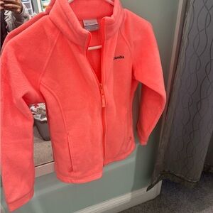 Columbia Vibrant Coral Fleece Jacket